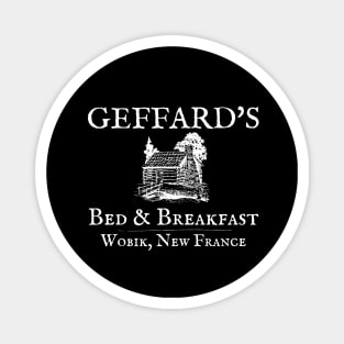 Geffard's Bed and Breakfast Wobik New France Magnet